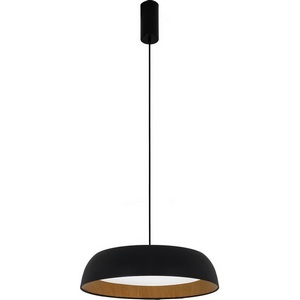 Изображение товара Подвесной светильник светодиодный Evoluce Muse SLE1812-403-01 Черный, древесный/белая LED 1*30W 4000K