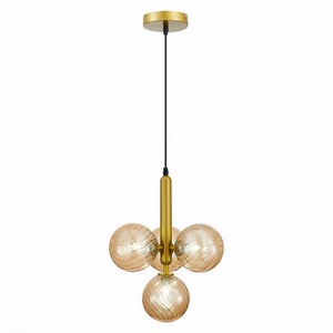 Изображение товара Подвесная люстра светодиодная Evoluce Salerno SLE220323-04 шарики