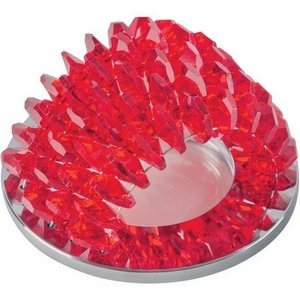 Изображение товара Встраиваемый светильник DLS-P110 GU5.3 CHROME/RED Fametto Peonia