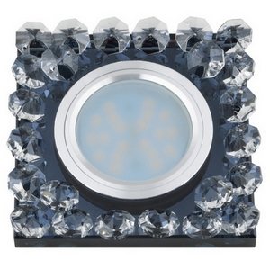 Изображение товара Встраиваемый светильник со светодиодной подсветкой DLS-L131 GU5.3 CHROME/BLACK Fametto Luciole