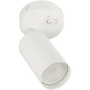 Изображение товара Спот накладной Fametto Sotto DLC-S620 GU10/B WHITE с выключателем на корпусе