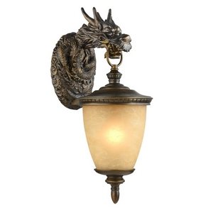 Изображение товара Настенный уличный фонарь IP44 Favourite Dragon 1716-1W с животными