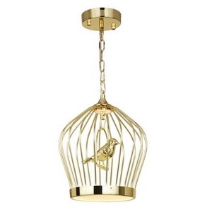Изображение товара Подвесной светодиодный светильник с птичками в форме клетки Favourite Chick 1930-2P