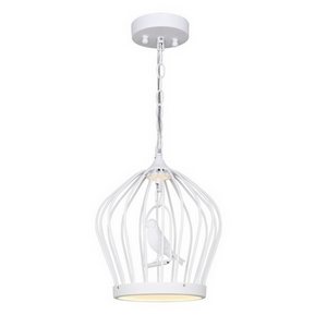 Изображение товара Подвесной светодиодный светильник с птичками в форме клетки Favourite Chick 1931-2P