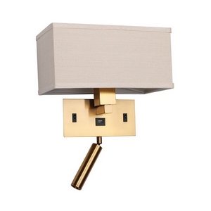 Изображение товара Бра с подсветкой светодиодное с выключателем и подсветкой для чтения Favourite Lectio 2225-2W