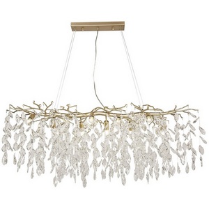 Изображение товара Подвесной хрустальный светильник Favourite Brillo 3056-10P лепестки