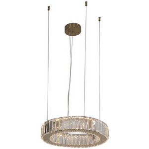 Изображение товара Подвесной хрустальный светодиодный светильник Favourite Manor 4195-4P кольцо