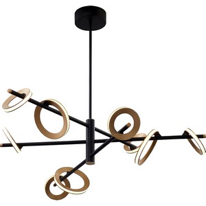 Изображение товара Потолочная светодиодная люстра на штанге Favourite Jongleur 4322-9P кольцо