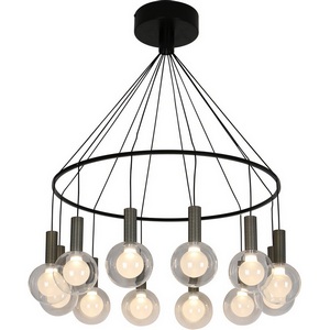 Изображение товара Подвесная люстра светодиодная Favourite Kula 4378-12P в форме шара