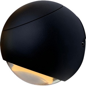 Изображение товара Настенный уличный IP54 LED светильник Favourite Linse 4391-1W в форме шара