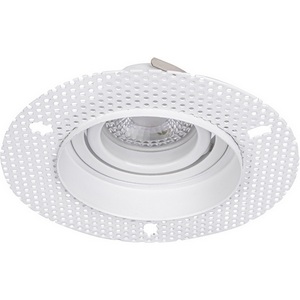 Изображение товара Точечный светильник встраиваемый с цоколем gu10 с цоколем gu10 круглый под штукатурку Favourite Lamppu 4533-1C