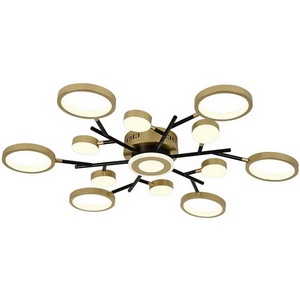 Изображение товара Потолочная люстра на штанге светодиодная с ПДУ F-Promo Hybrid 4686-13C