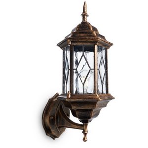 Изображение товара Настенный уличный фонарь IP44 Feron Витраж 11343