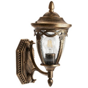 Изображение товара Уличный настенный светильник с цоколем e27 фонарь IP44 Feron Будапешт 11693 PL682