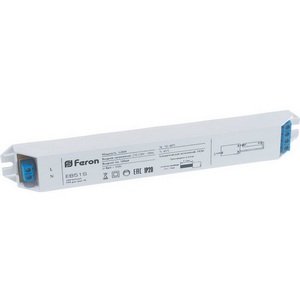 Изображение товара Аппарат пускорегулирующий электронный (балласт), 1*36W T8/G13 230V, Feron EB51S 21521