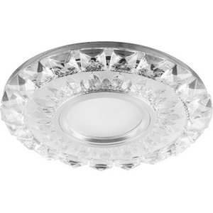 Изображение товара Встраиваемый светильник круглый с подсветкой Feron 28897