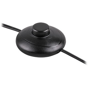 Изображение товара Сетевой шнур (с ножным выключателем) черный, Feron DM106 29843