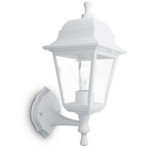 Изображение товара Настенный светильник с белой арматурой уличный фонарь IP44 НБУ 04-60-001 Feron 32267