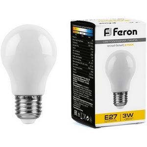 Изображение товара Лампа светодиодная Feron 38266 LB-375 E27 3W 2700K
