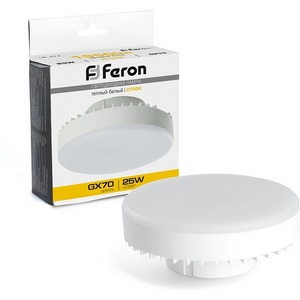 Изображение товара Лампа светодиодная Feron 38268 LB-474 GX70 25W 2700K
