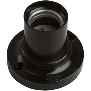 Изображение товара Патрон Feron LH83 41042 Е27 потолочный прямой, карболит, латунь, черный