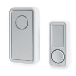 Изображение товара Звонок дверной беспроводной Электрический мелодий с питанием от батареек IP44 Feron E-379 41435