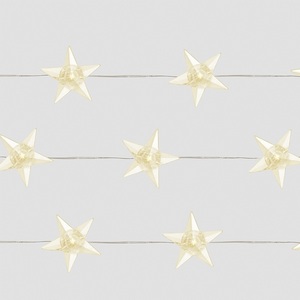 Изображение товара Гирлянда с питанием от usb линейная Feron CL572 41647 Звездочки , статичная,4,5м USB 2700K