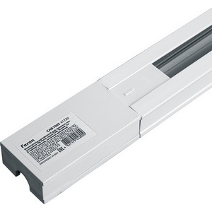 Изображение товара Шинопровод 1м накладной однофазный, белый, 1м, Feron CAB1005 41728