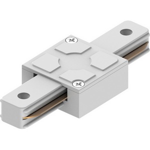 Изображение товара Коннектор прямой однофазный для шинопровода, белый, Feron LD1006 41734