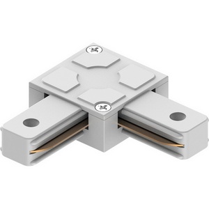 Изображение товара Коннектор угловой однофазный для шинопровода, белый Feron LD1007 41736