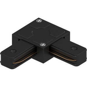 Изображение товара Коннектор угловой однофазный для шинопровода, черный Feron LD1007 41737