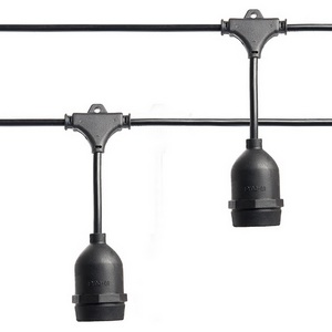 Изображение товара Гирлянда Feron 41866 CL50-25-1 Евро Белт-лайт на подвесах черный IP65