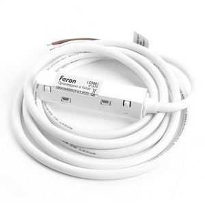 Изображение товара Токовод-коннектор для низковольтного шинопровода, белый Feron LD3001 41970