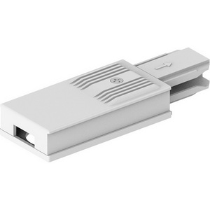 Изображение товара Токовод-коннектор для однофазного шинопровода, белый Feron LD1012 41985