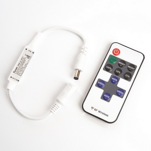 Изображение товара Контроллер для одноцветной светодиодной ленты мини с П/У белый, 12-24V, LD65 Feron 48031