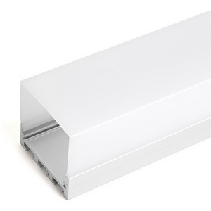 Изображение товара Профиль накладной для светодиодной ленты Feron CAB268 48120 42х45мм, алюминиевый, серебро, 2м