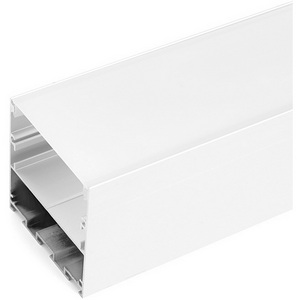 Изображение товара Профиль накладной для светодиодной ленты Feron CAB269 48121 50х50мм алюминиевый, серебро, 2м