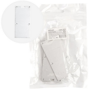 Изображение товара Заглушка без отверстия для профиля CAB266, LD363 Feron 48238