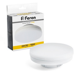 Изображение товара Лампа светодиодная Feron 48303 LB-472 GX70 15W 2700K
