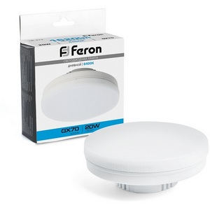 Изображение товара Лампа светодиодная Feron 48308 LB-473 GX70 20W 6400K