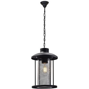 Изображение товара Уличный подвесной светильник IP44 Feron Бордо 48389 PL725 60W E27 черный