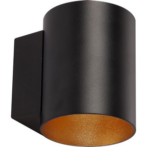 Изображение товара Светильник настенный Feron ML1750 Glow 48433 G9,15W, 230V чёрный + золото