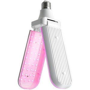 Изображение товара Лампа светодиодная 2-х лепестковая Feron 48443 LB-7000 E27 20W красно-синий спектр