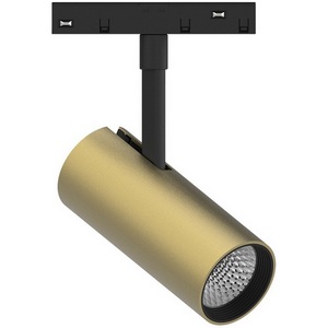 Изображение товара Светильник светодиодный трековый 48V низковольтный Feron MGN303 48718 10W, 900 Lm, 4000К, золото