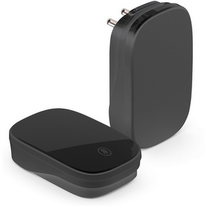 Изображение товара Звонок беспроводной (клавиша и база в розетку) радиочастотный 433MHz, черный Feron DB-380 48945