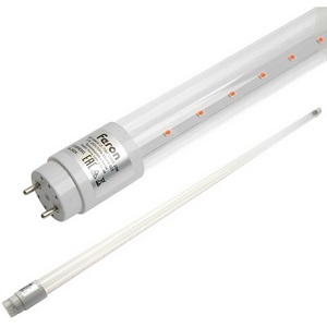 Изображение товара Лампа светодиодная для растений T8 G13 стекло 22W 175 1 2м 265V красно-синий спектр пластик Feron LB-7064 51663