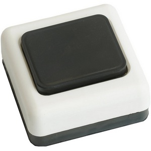 Изображение товара Выключатель-кнопка для проводного звонка DB-104 черно-белый Feron DB-104 51664