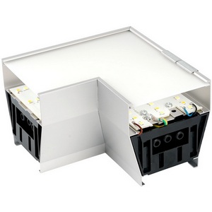 Изображение товара Светильник коннектор 4W 440Lm 3000К-4000К-6400K L-образный с ручным переключением режимов серебро возмож. соедин. в линию Feron AL4036L 51872