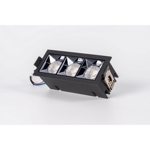 Изображение товара Точечный встраиваемый светодиодный светильник XL003-3T(W) Fiberli Xl003 12130305