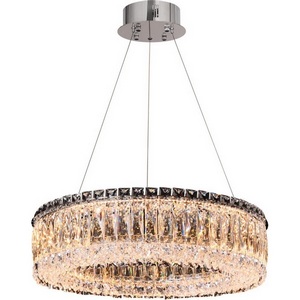 Изображение товара Подвесная люстра хрусталь светодиодная Fluorite Vetto FL1054-5P